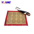 high elasticity tear resistant High Temperature Resistant Macaron Silicone Mat